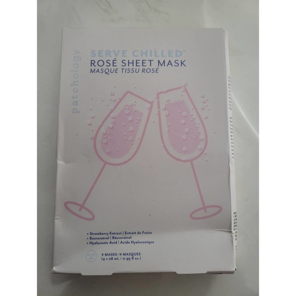 Patchology Rose Sheet Mask set of 4 - Picture 1 of 2
